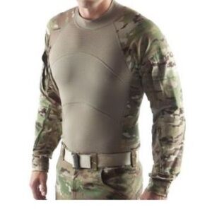 Massif ACU Shirt Mens Size XL Army‎ Green Flame Resistant Advanced Tactical New